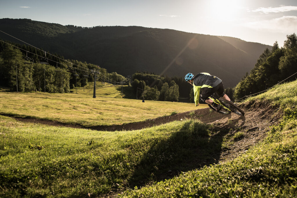 Bikepark Klíny singltreky.cz trail singltrek traily singltreky