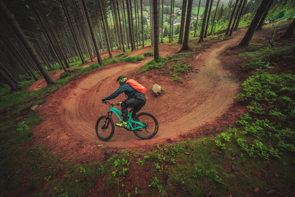 bikepark tanvaldský špičák traily singltrek singltreky