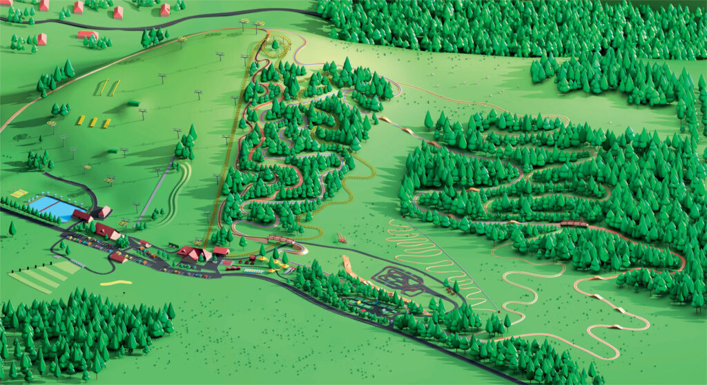 Heipark Tošovice singltreky.cz traily bikepark