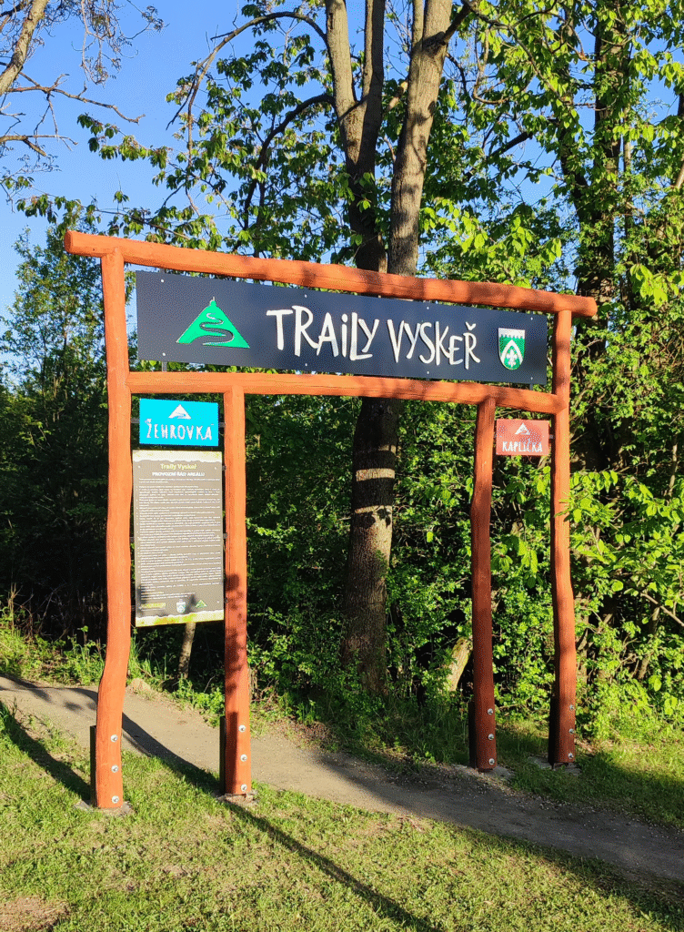 traily vyskeř singltrek vyskeřské traily