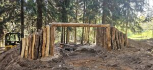 Bikepark Klíny - nové přemostění singltreky.cz