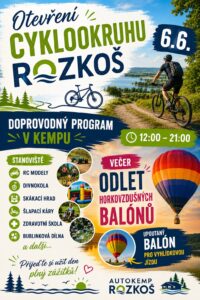 plakát otevření cyklostezky