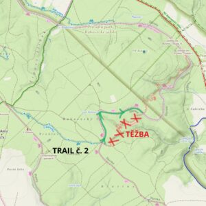 uzavírka - těžba singltreky.cz