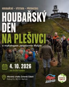 Plešivec houbařský den